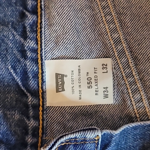 Mens Levi 550 Jeans W34 L32 - Picture 8 of 9